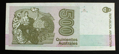 500 australi ARGENTYNA
