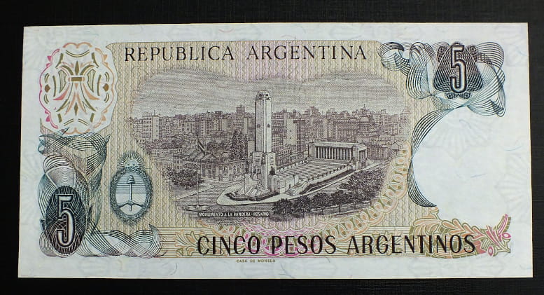 5 pesos ARGENTYNA