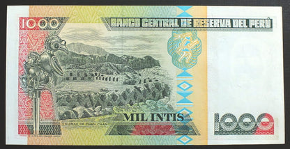 1000 Intis - PERU 1998 r.