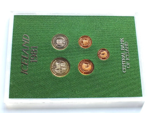 Zestaw Islandia 1981 - proof