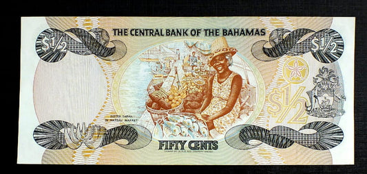 1/2 Dolara - Bahamy 1974