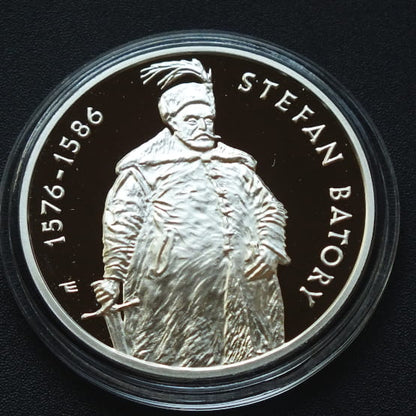 10 zł Stefan Batory (1576 - 1586) - półpostać
