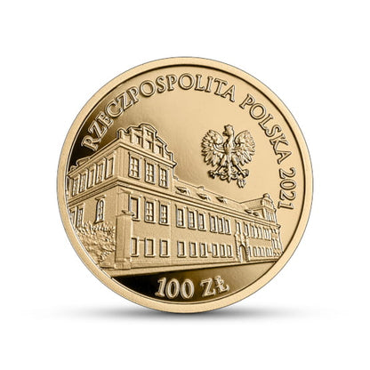 Moneta 100 zł Pałac Biskupi w Krakowie