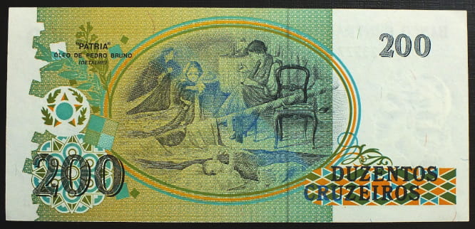 200 cruzeiros BRAZYLIA 1990 r.
