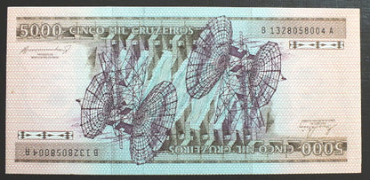 5000 Cruzeiros - BRAZYLIA 1981 r.