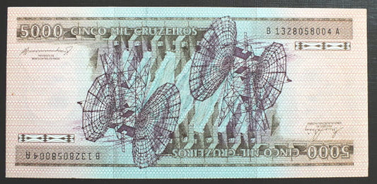 5000 Cruzeiros - BRAZYLIA 1981 r.