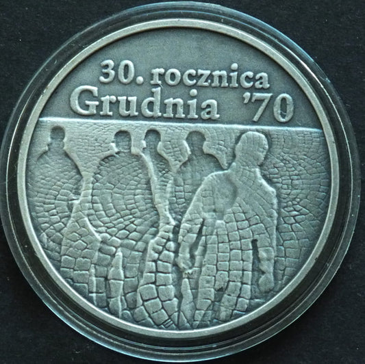 10 zł 30. rocznica Grudnia 70