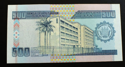 500 franków - Burundi