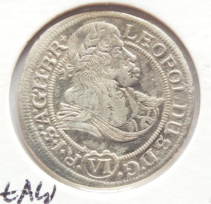 6 Krajcarów ŚLĄSK Leopold I 1673