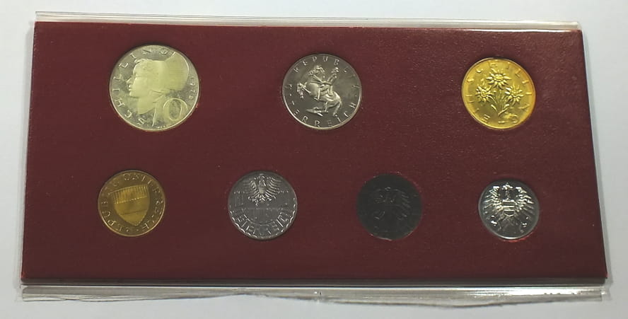 SET Austria 1972 PROOF