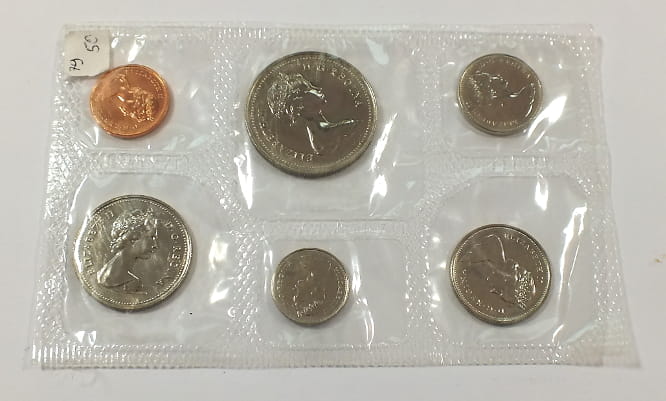 Set Kanada 1978 UNC Mennicze