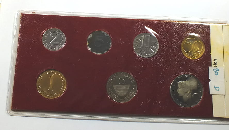 SET Austria 1979 PROOF