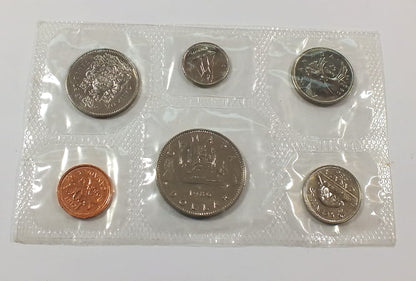 Set Kanada 1986 UNC Mennicze