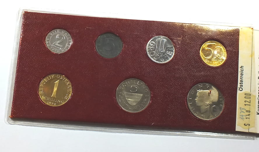 SET Austria 1978 PROOF