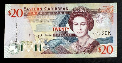 20 Dolarów - Karaiby 2003 r. (K)