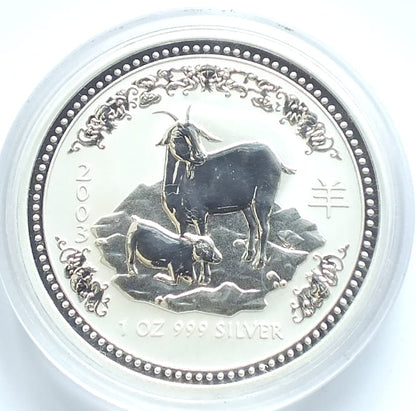 1 dolar Australia Rok Kozy 1 OZ 2003