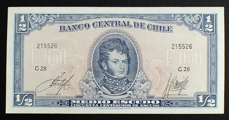 1/2 Peso - Chile