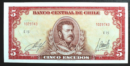 5 Escudos - Chile  1964 r.
