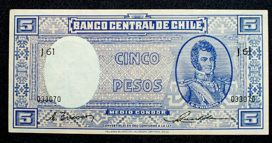 5 Pesos - Chile 1947 r.