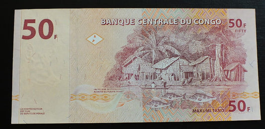 50 Francs - Kongo