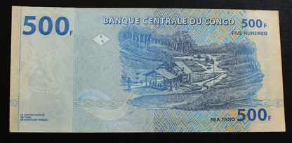 500 Francs - Kongo
