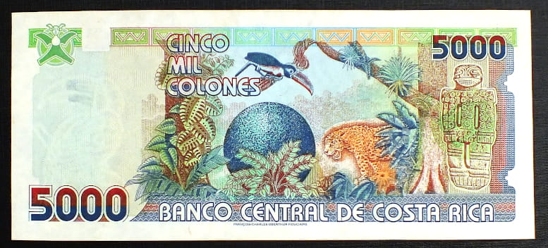 5000 Colones - Kostaryka 2005 r.