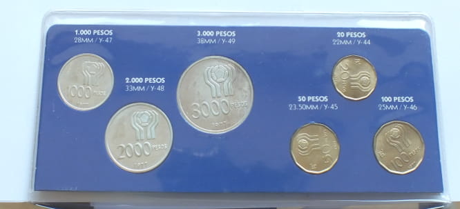 Set Argentina `78 - 6 monet