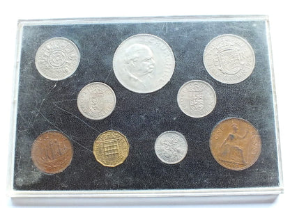 Zestaw monet GB 1965 - 9 monet