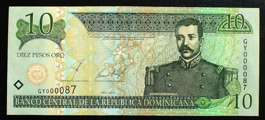 10 Pesos Oro - Dominikana 2002 r.