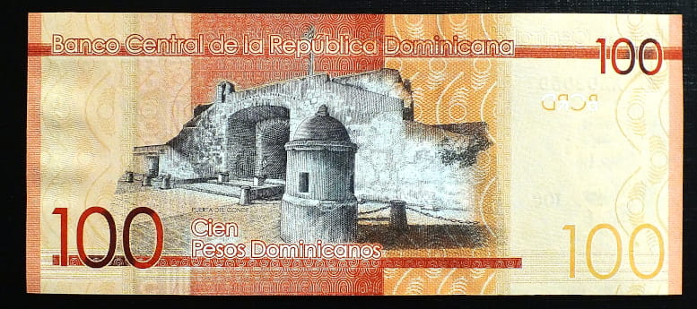 100 Pesos Oro - Dominikana 2014 r.
