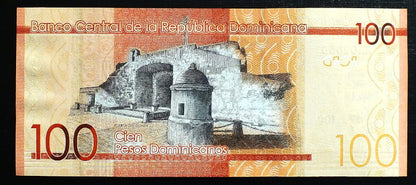 100 Pesos Oro - Dominikana 2014 r.
