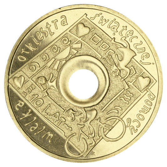 2 zł 10 lat Wielkiej Orkiestry Świątecznej Pomocy