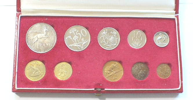 Set RPA PROOF 8 monet + 2 medale