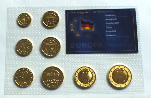 Zestaw monet EURO - Niemcy