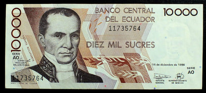 10000 Sucres - Ekwador