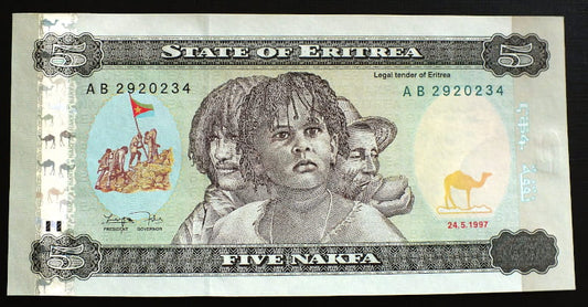 5 Nakfa - Erytrea