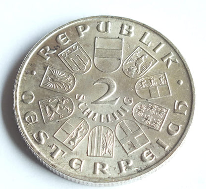 2 Schillingi W.A. Mozart 1931