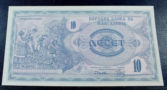 10 Denarów - Macedonia