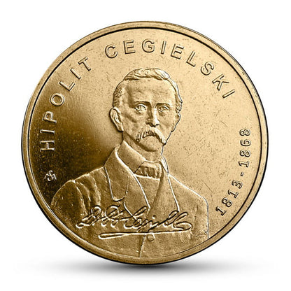 2 zł 200-lecie urodzin Hipolita Cegielskiego