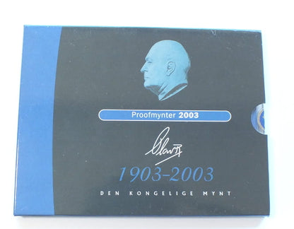 Set Proof coins of Norway 2003