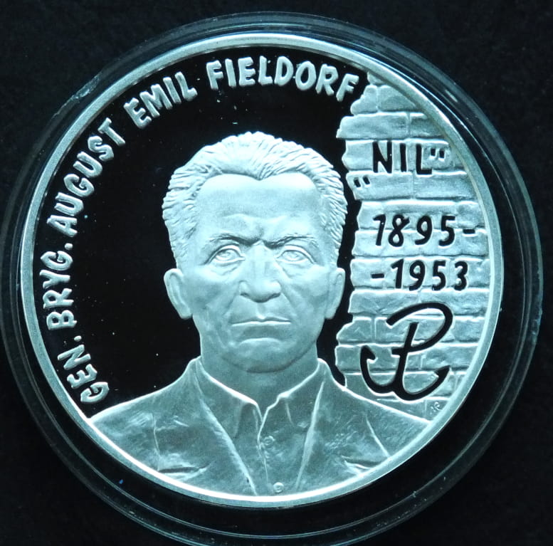 10 zł 45. rocznica śmierci gen. A.E. Fieldorfa