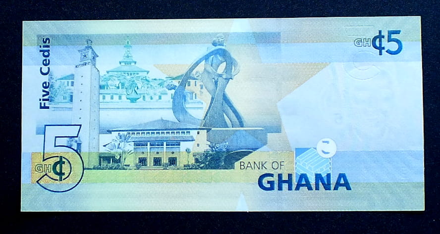 5 Cedis - Ghana 2015 r.