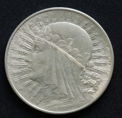10 zł Głowa kobiety 1932 r.