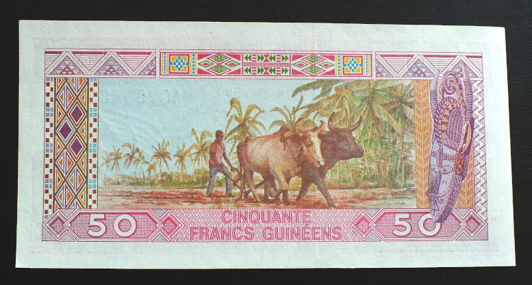 50 Franków - Gwinea