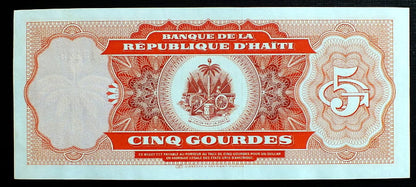 5 Gourdes - Haiti 1997 r.
