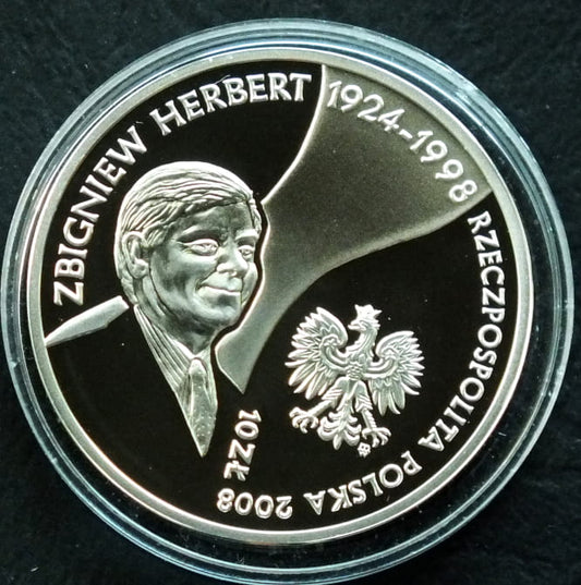 10 zł Zbigniew Herbert (1924-1998)