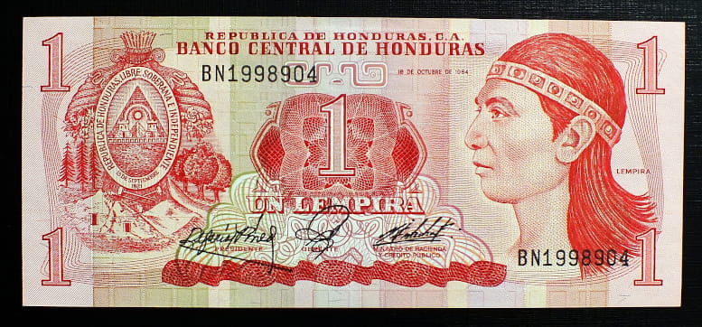 1 Lempira - Honduras 1984 r.