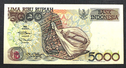5000 Rupiah - INDONEZJA 1992 r.