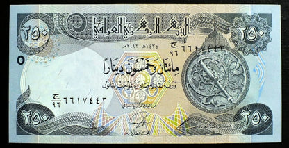250 Dinarów - Irak 2013 r.