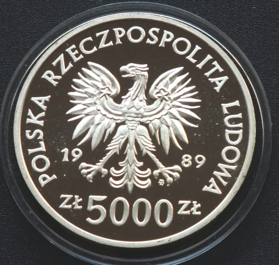 5000 zł Władysław Jagiełło - PÓŁPOSTAĆ